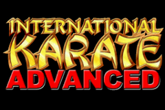 International Karate Advanced Title Screen
